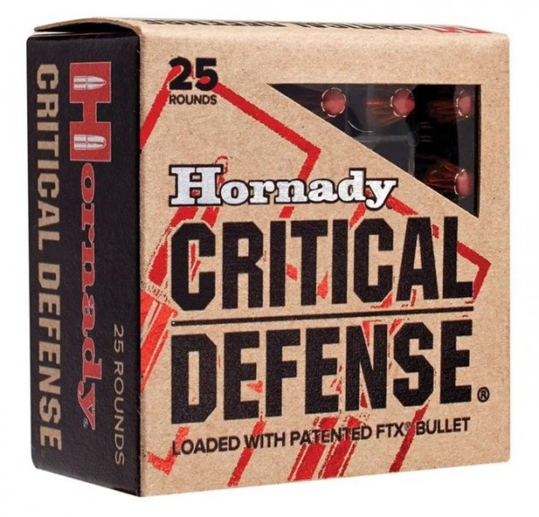 Hornady .38Spec. FTX +P 7,1g/110grs - Critical Defense