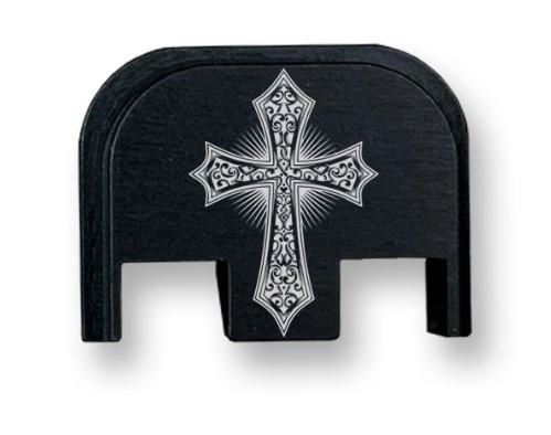 Glock Backplate für Gen 1-5 - "Katholisches Kreuz”