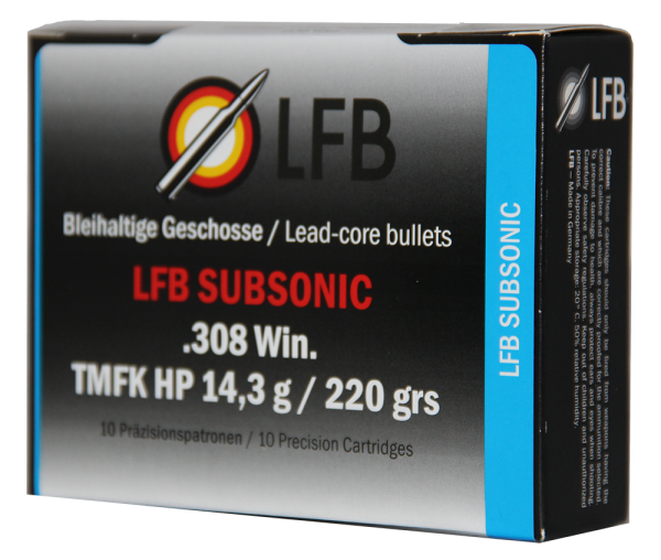 LFB Subsonic .308 Win. TMFK HP 14,3g / 220 grs