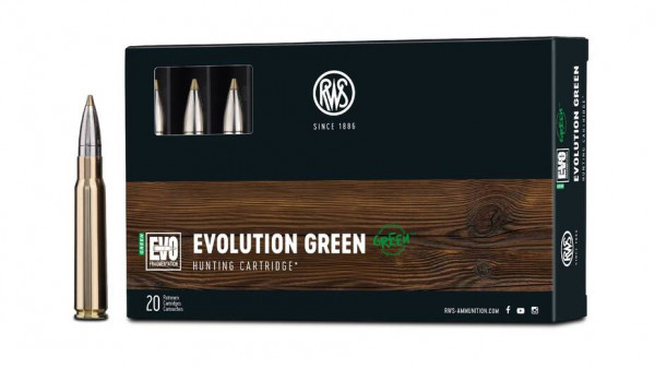 RWS 8x57 JS Evolution Green 9,0g/139gr - 20er