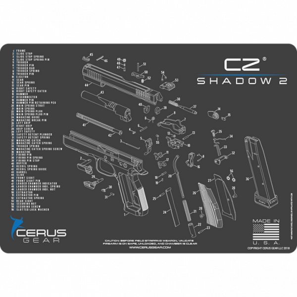 Cerus Gear - Renigungsmatte - CZ Shadow 2