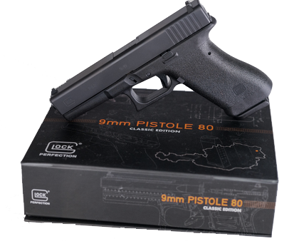 Glock P80 (Glock 17) - Limitierte Auflage - 9mm Para - 17 Schuss