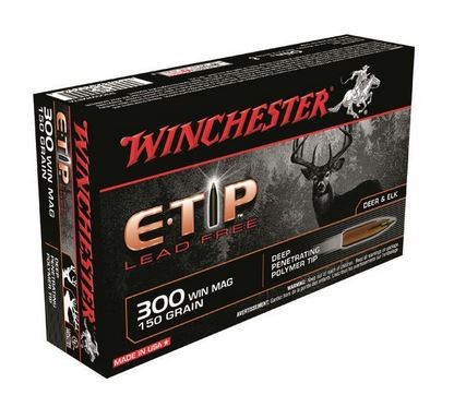 Winchester .300Win.Mag. 150grs / 9,7g- Supreme E-Tip