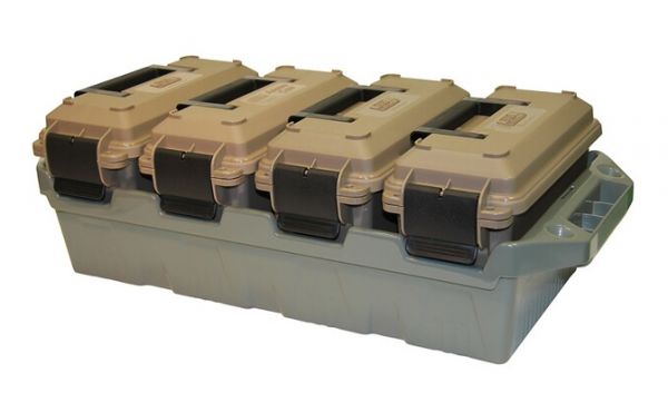 MTM Munitionsboxen Set 4Can Ammo Crate