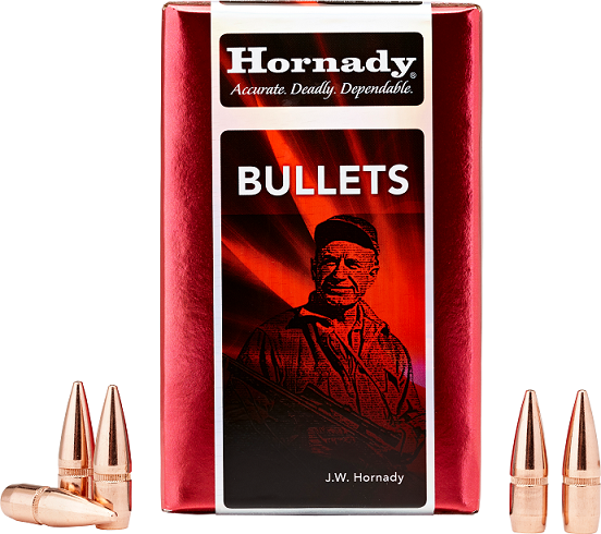 Hornady Geschosse .22/.224 - 55gr FMJ-BT Canelure - 100er