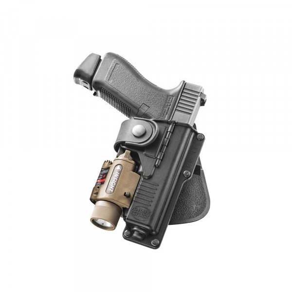 Fobus RBT19G Bundle Rotate - Paddle Tactical Holster - Glock 19+ Laser&Light