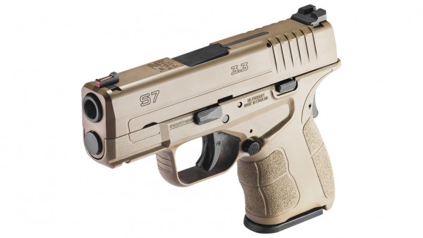 HS Pistole S7 3.3, 9 mm Luger, FDE/FDE, SubCompact