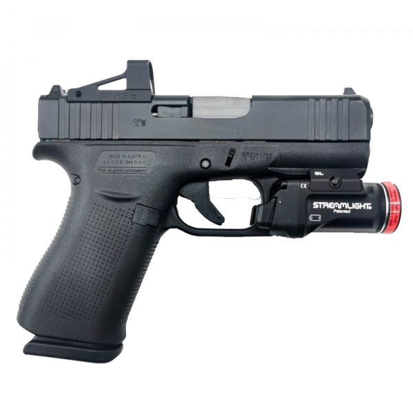 Glock 43X R/MOS/FS Combi Shield+Streamlight