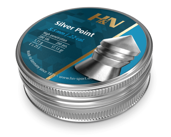 H&N Diabolo Silver Point 5,5mm - 1,11g - 200er Dose