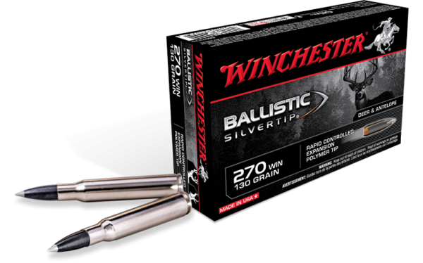 Winchester .308Win 150grs/9,7g Ballistic Silvertip