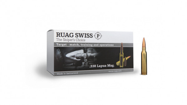 Swiss .338 Lapua Mag. - 16,2g / 250 gr Target - 10er