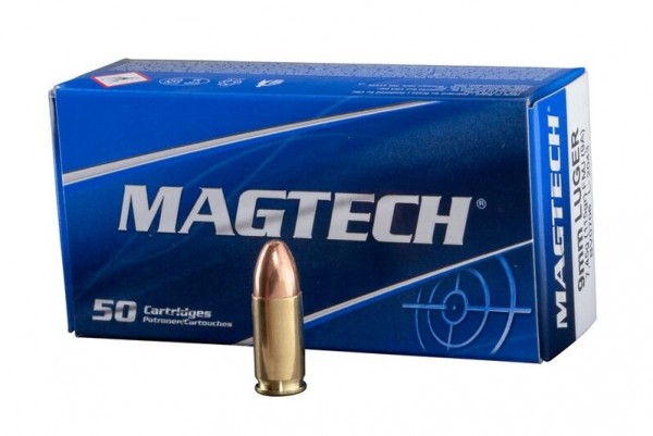 Magtech 9mm Para 8,0g FMJ - 50 Schuss