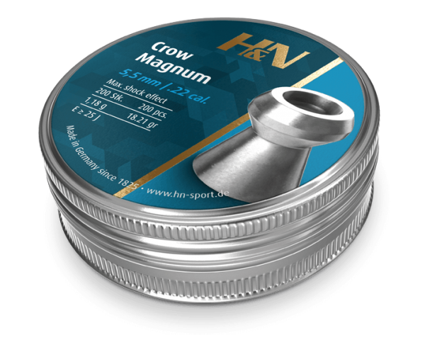 H&N Diabolo Crow Magnum 5,5mm - 1,18g - 200er Dose