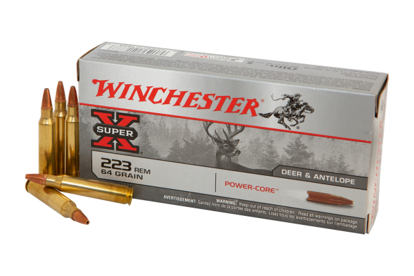 Winchester .223 Rem. 4,1g/ 64gr PowerCore - Bleifrei