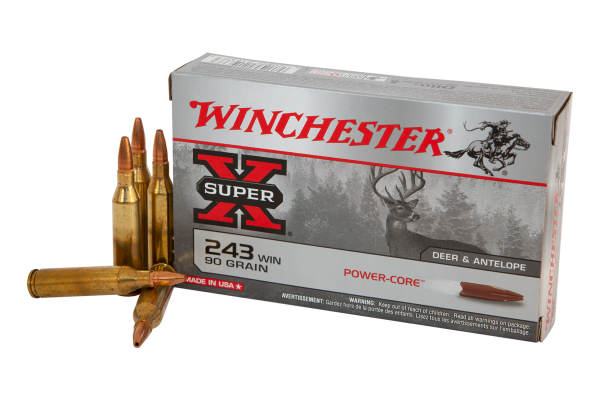 Winchester .243 Win. 5,8g/ 90gr PowerCore - Bleifrei