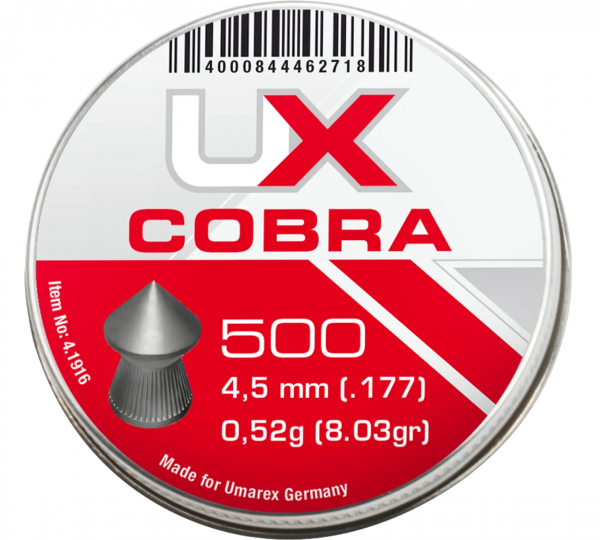 UX Cobra Diabolos 4,5mm (.177) - 500er Dose