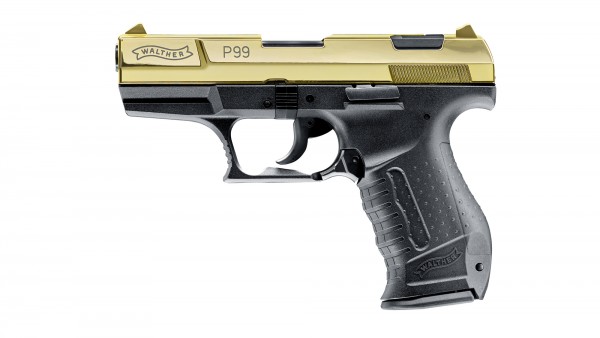 Walther P99 Gold Edition - 9mm P.A.K.