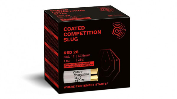 Geco Coated Competition Slug RED 28 - 12/67,5 - 100er